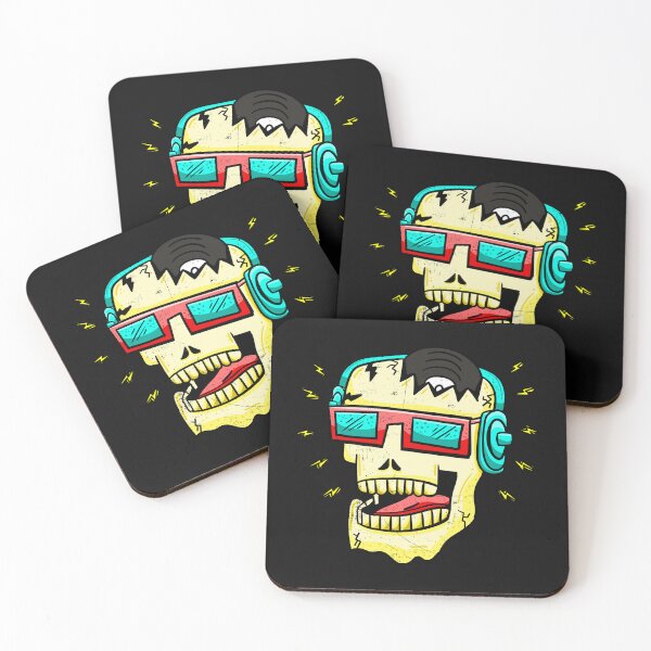 Item preview, Vinyl Records Lovers Skull Music designed and sold by Músico Ilustre.