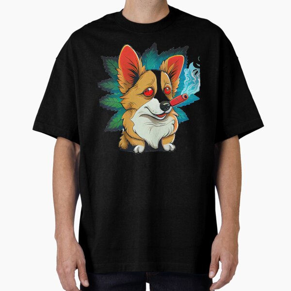 Item preview, Oh Boy My Dogs Are Barking Happy Corgi designed and sold by PosterManiaRo.
