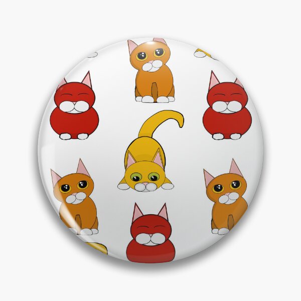 Item preview, The Cats of Fall - Vertical Pattern - Astonished Cat Company designed and sold by AstonishedCatCo.
