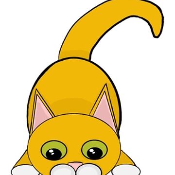 Artwork thumbnail, The Cats of Fall - Vertical Pattern - Astonished Cat Company by AstonishedCatCo