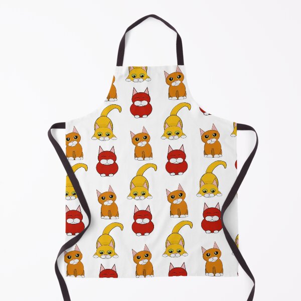 Item preview, The Cats of Fall - Vertical Pattern - Astonished Cat Company designed and sold by AstonishedCatCo.