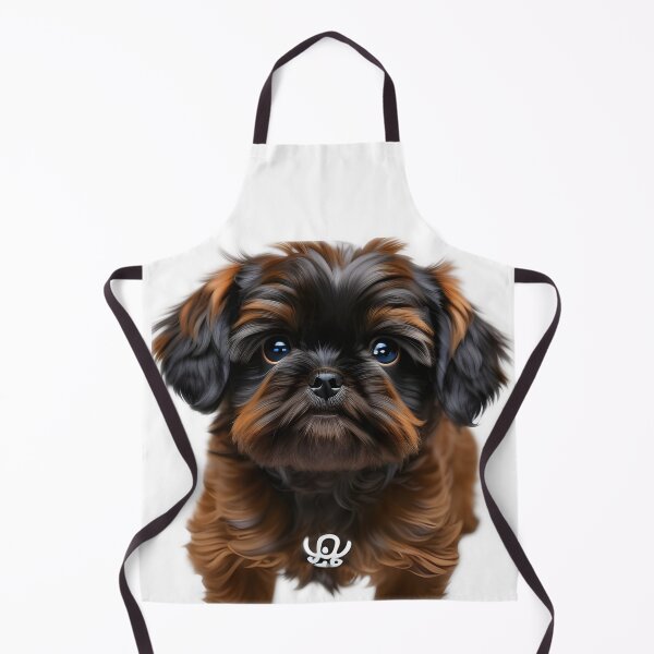 Item preview, Cute Affenpinscher, cartoon drawing, Ai Generated Art designed and sold by ACC .
