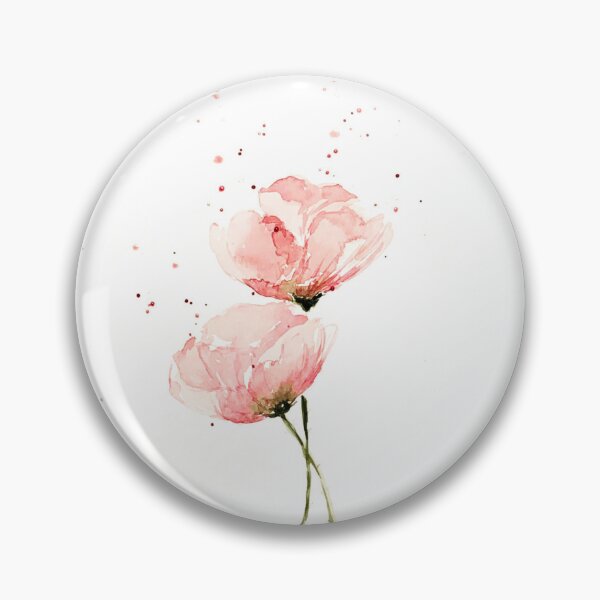 Item preview, pink poppies designed and sold by Prachi Burathoki.