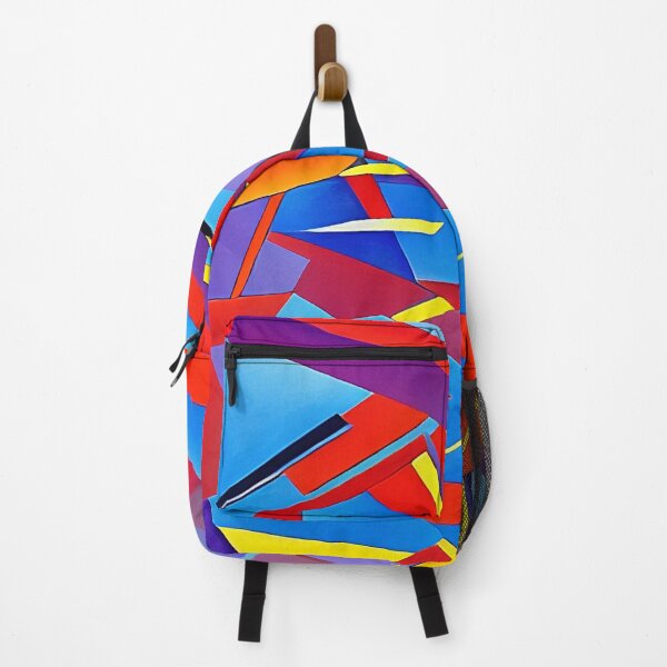 Item preview, Colorful multicolor abstract shapes organic geometric patterns 66 designed and sold by vishalraifx.