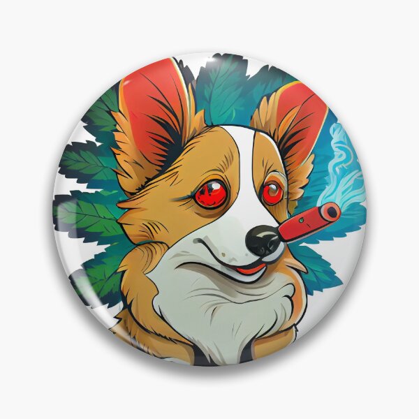 Item preview, Oh Boy My Dogs Are Barking Happy Corgi designed and sold by PosterManiaRo.