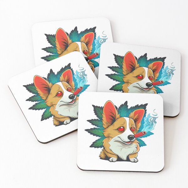 Item preview, Oh Boy My Dogs Are Barking Happy Corgi designed and sold by PosterManiaRo.