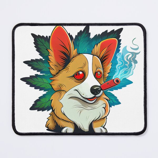 Item preview, Oh Boy My Dogs Are Barking Happy Corgi designed and sold by PosterManiaRo.