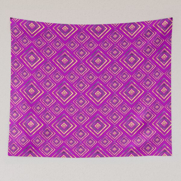 Item preview, Fire Box Diagonal Stacks Dimensional on Magenta Repeat 5748 designed and sold by Art in My Loft.