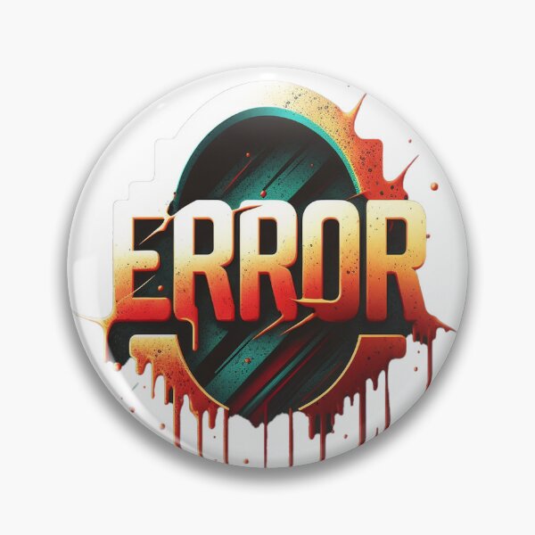 Item preview, error sign designed and sold by buyleert.