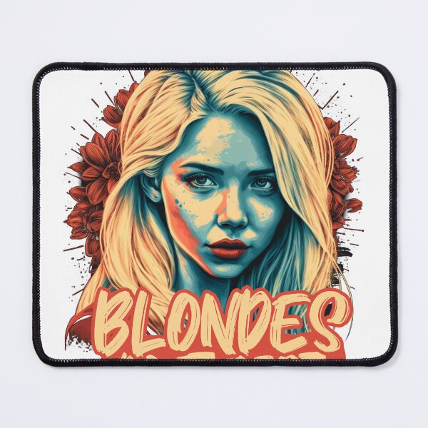 Item preview, cute blondes blondes do it best designed and sold by Tstdesign.