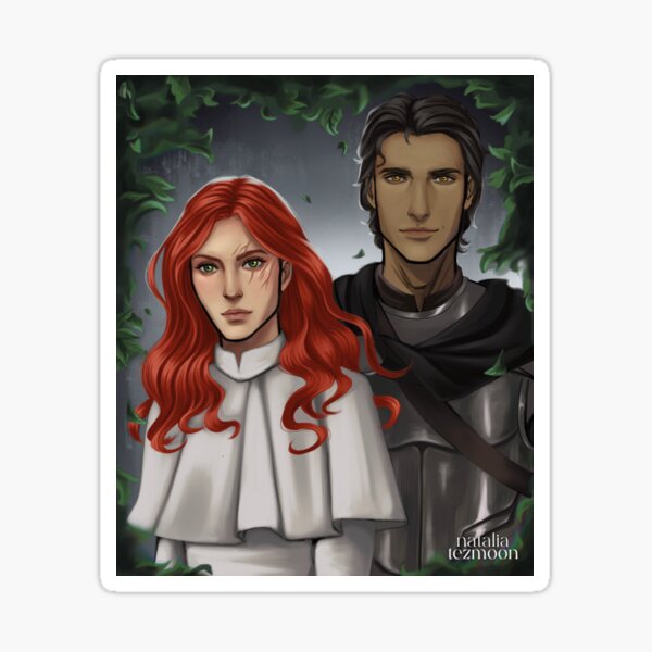 Item preview, Poppy and Hawke - From Blood and Ash inspired designed and sold by nataliatezmoon.