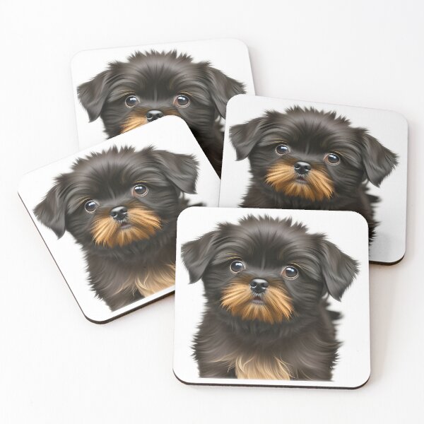 Item preview, Cute Affenpinscher, cartoon drawing, Ai Generated Art  designed and sold by ACC .