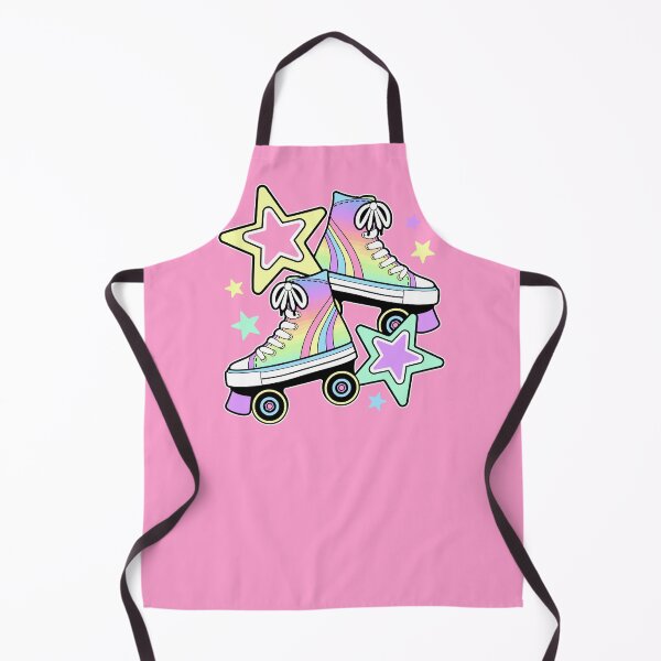 Item preview, Roller skates rainbow pastel print designed and sold by iclipart.