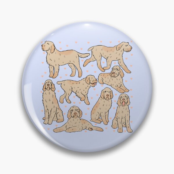 Item preview, Spinone italiano dog cute illustration pack  designed and sold by Yarafantasyart.