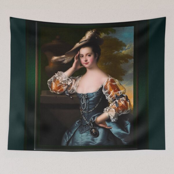 Item preview, Portrait of Susannah Hope by Joseph Wright Remastered Xzendor7 Classical Art Old Masters Reproductions designed and sold by Xzendor7 Digital Art Creations.