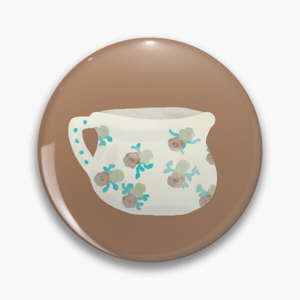 Item preview, Cabbage Rose Chamber Pot designed and sold by LochNestFarm.