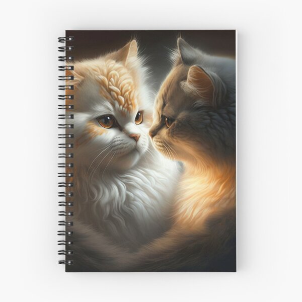 Item preview, Romantic cats designed and sold by HagaAIArt.