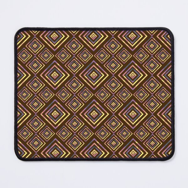 Item preview, Fire Box Diagonal Stacks Dimensional on Dark Brown Repeat 5748 designed and sold by Art in My Loft.