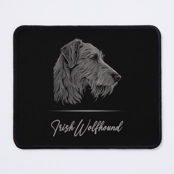 Item preview, Irish Wolfhound Portrait designed and sold by Best-Breeds.
