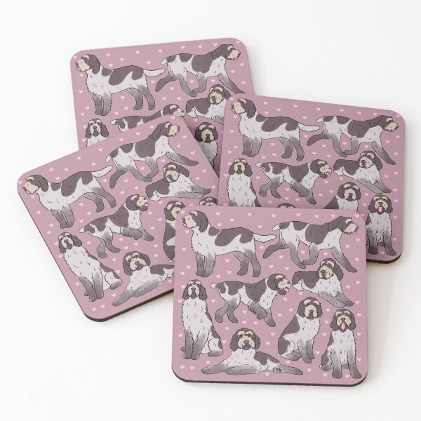 Item preview, Spinone italiano dog cute illustration pack  designed and sold by Yarafantasyart.