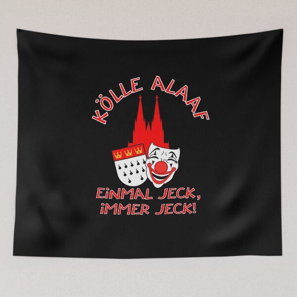 Item preview, Carnival costume Koelle Alaaf heart coat of arms designed and sold by Shirt-Expert.