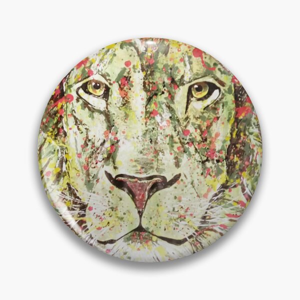 Item preview, Africa Lion Artwork Acrylic Abstract Art designed and sold by Silke Host.