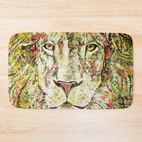 Item preview, Africa Lion Artwork Acrylic Abstract Art designed and sold by Silke Host.