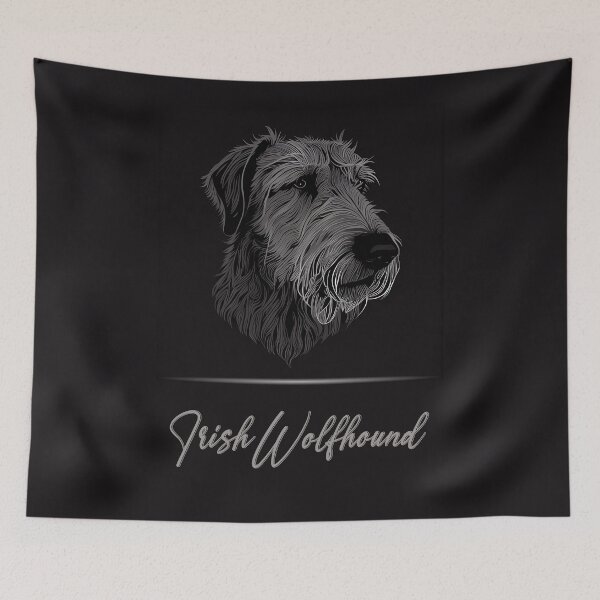 Item preview, Elegant Irish Wolfhound designed and sold by Best-Breeds.