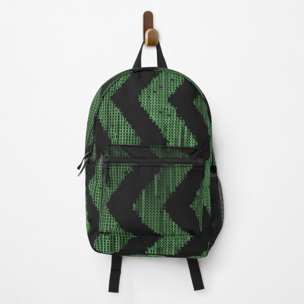 Item preview, Zig Zag Lines Matrix Green designed and sold by KleineStar.