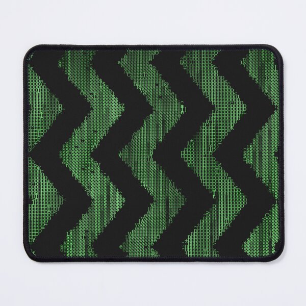 Item preview, Zig Zag Lines Matrix Green designed and sold by KleineStar.