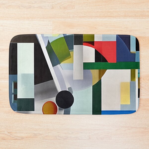 Item preview, Colorful multicolor abstract shapes organic geometric patterns 84 designed and sold by vishalraifx.