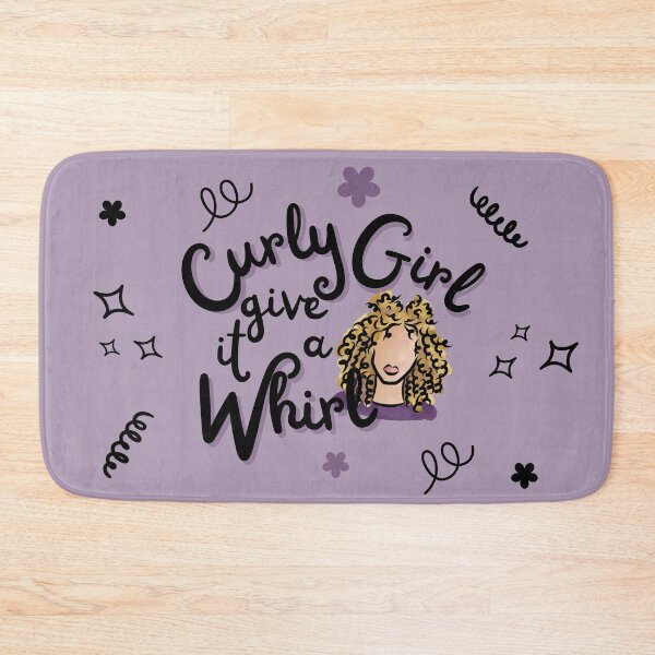 Item preview, Curly Girl - Give it a Whirl (Blonde) designed and sold by Curly-Cuties.