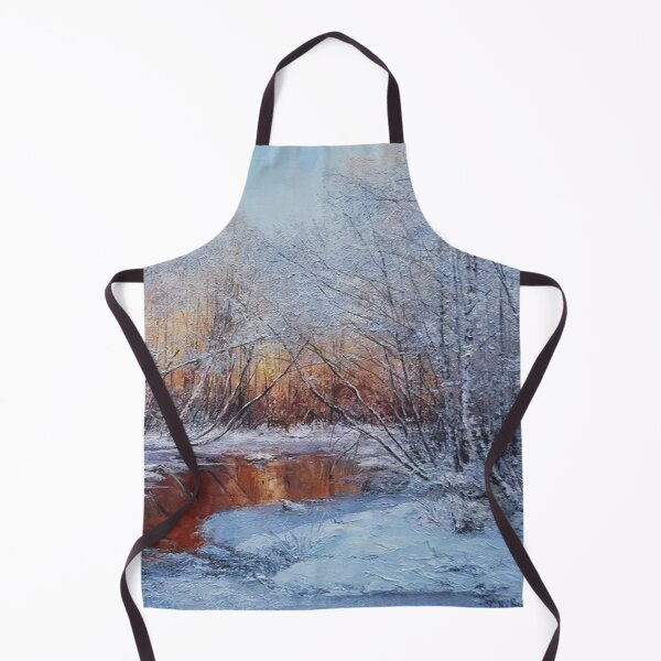Item preview, İd57-2 Lovely Winter Sun, winter sunset, cold but beautiful winter days, icy lake, snowy and apprentice grass forests, watercolor works, winter landscape, beautiful winter season, frozen lake designed and sold by bcbutika.