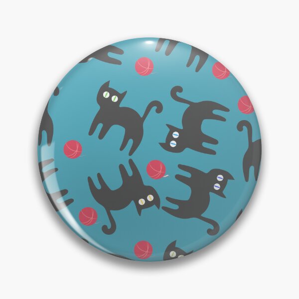 Item preview,   Black kitty blue  designed and sold by AnahisRose.