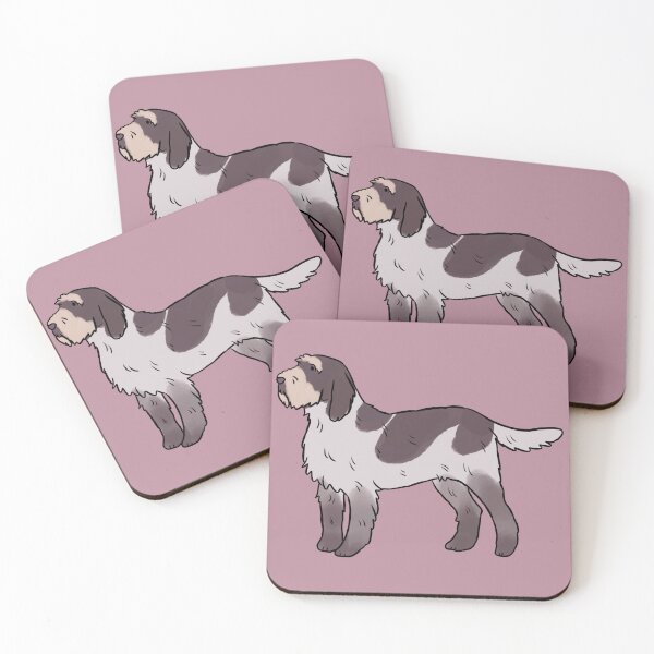 Item preview, Spinone italiano cute illustration  designed and sold by Yarafantasyart.