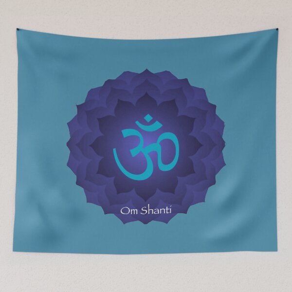 Item preview, Om Shanti Yantra - Peace  designed and sold by MaxMana.