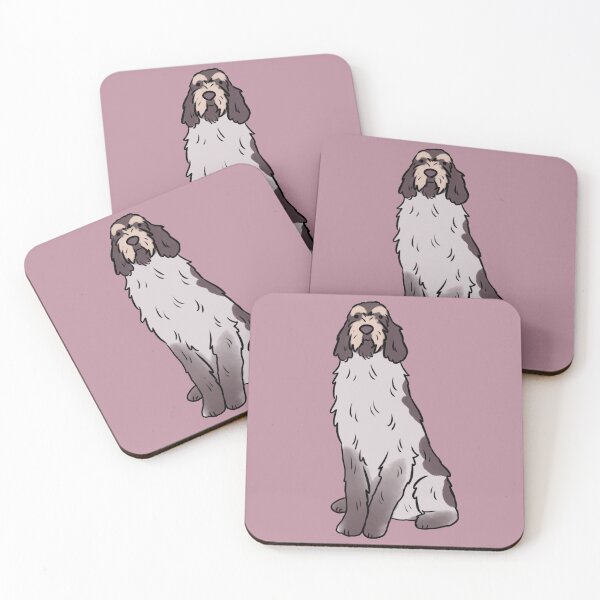 Item preview, Spinone italiano cute illustration  designed and sold by Yarafantasyart.