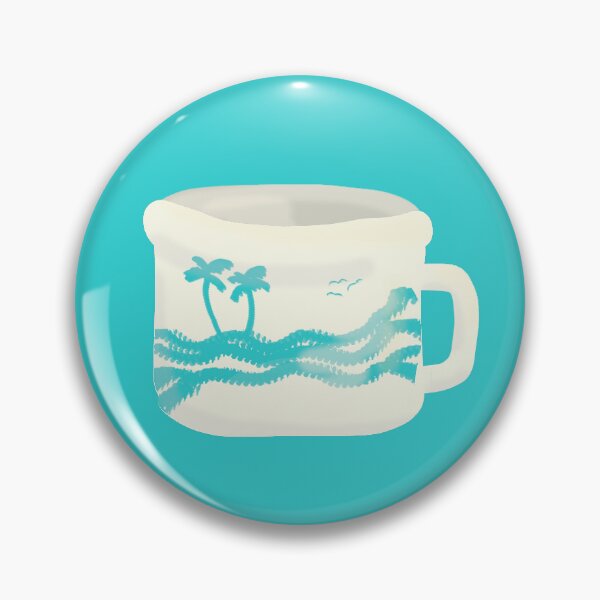 Item preview, Tropical Chamber Pot designed and sold by LochNestFarm.