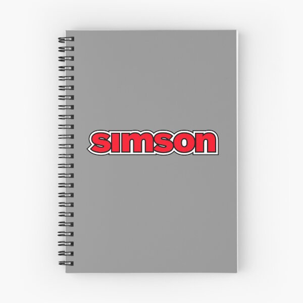 Item preview, Simson logo (red) designed and sold by VEB Ostladen.