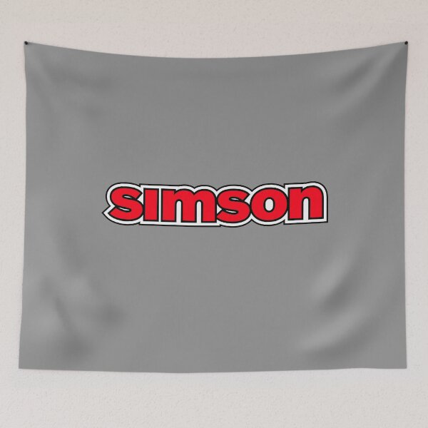 Item preview, Simson logo (red) designed and sold by VEB Ostladen.