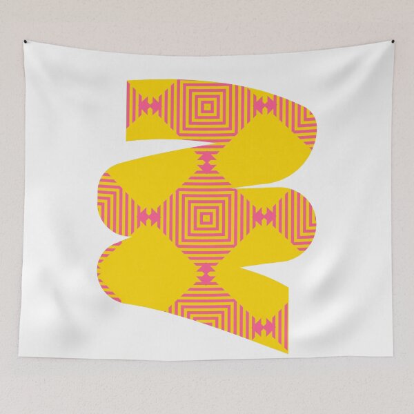 Item preview,  Orange Yellow Noodle Plaid Pattern   designed and sold by Halcion C.