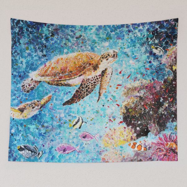 Item preview, Turtles, Clownfish, Sea World Marine Animals designed and sold by Silke Host.
