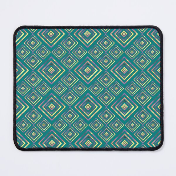 Item preview, Fire Box Diagonal Stacks Dimensional on Deep Teal Repeat 5748 designed and sold by Art in My Loft.