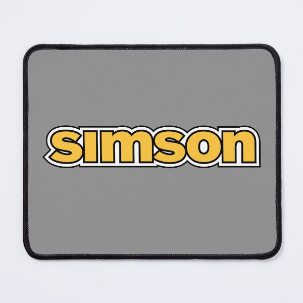 Item preview, Simson logo (yellow) designed and sold by VEB Ostladen.
