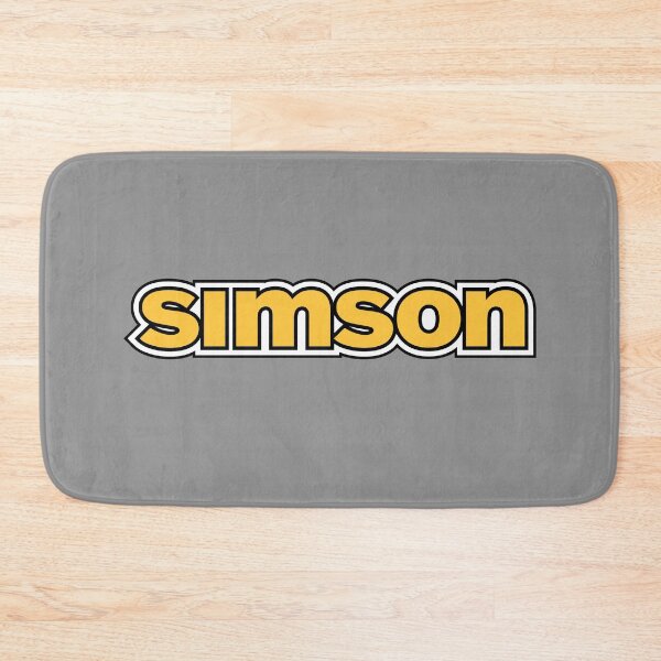 Item preview, Simson logo (yellow) designed and sold by VEB Ostladen.