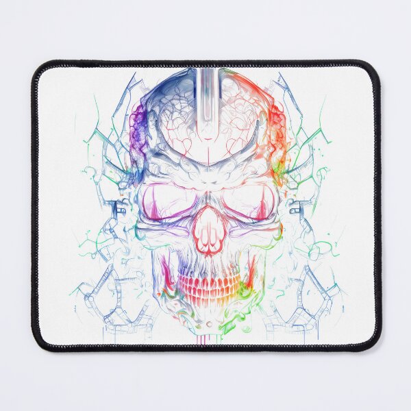 Item preview, Neon Skull: RGB Strong Muscular designed and sold by Abdullasalem.