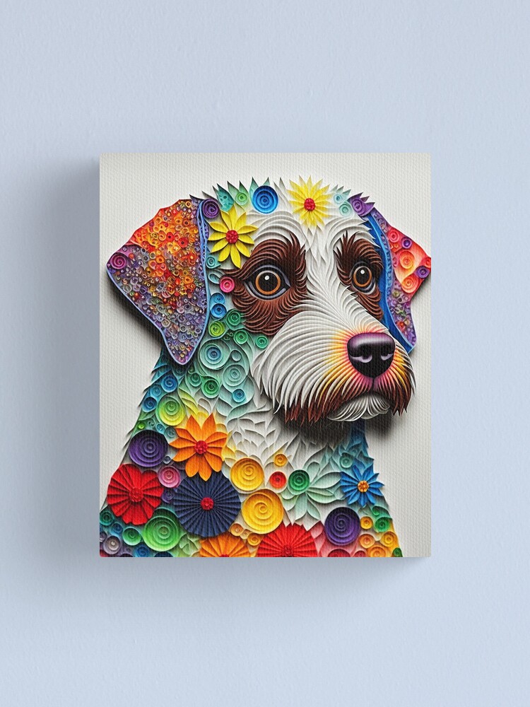 Paper Dogs 750 Piece Shaped Puzzle