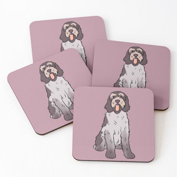 Item preview, Spinone italiano cute illustration  designed and sold by Yarafantasyart.