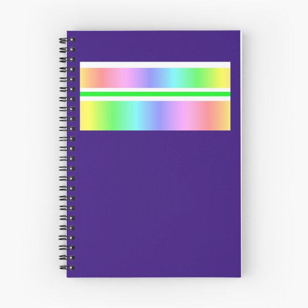 Item preview, Pastel rainbow horizontal striped | rainbow color lime pattern designed and sold by lausn.