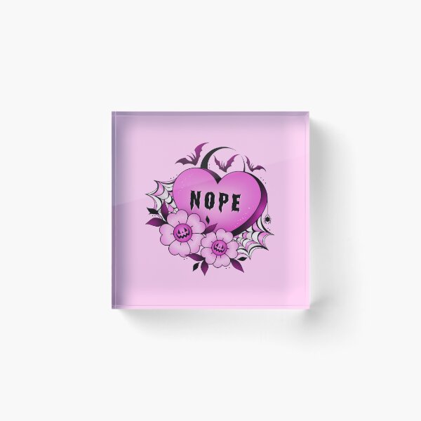 Item preview, Nope antivalentine candy heart  designed and sold by Texdoodles.